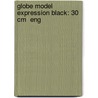 Globe Model Expression Black: 30 Cm  Eng door Atmosphere Globes