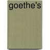 Goethe's door Onbekend