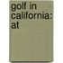Golf In California: At