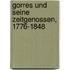 Gorres Und Seine Zeitgenossen, 1776-1848