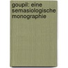 Goupil: Eine Semasiologische Monographie door Karl Rockel