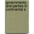 Governments And Parties In Continental E