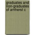 Graduates And Non-Graduates Of Amherst C