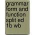 Grammar Form And Function Split Ed 1b Wb