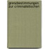 Grenzbestimmungen Zur Criminalistischen