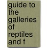 Guide To The Galleries Of Reptiles And F door British Museum Dept of Zoology