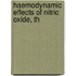 Haemodynamic Effects of Nitric Oxide, Th