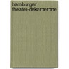 Hamburger Theater-Dekamerone door Adolf Philipp