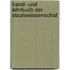 Hand- Und Lehrbuch Der Staatswissenschaf