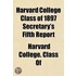 Harvard College Class Of 1897 Secretary'