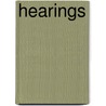 Hearings door Onbekend
