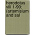 Herodotus Viii 1-90: (Artemisium And Sal