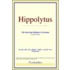 Hippolytus The Bacchae (Webster's German