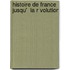 Histoire De France Jusqu'  La R Volution