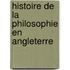 Histoire De La Philosophie En Angleterre