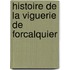 Histoire De La Viguerie De Forcalquier