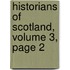 Historians of Scotland, Volume 3, Page 2