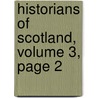 Historians of Scotland, Volume 3, Page 2 door Anonymous Anonymous