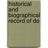 Historical And Biographical Record Of Do door John M. Gresham