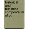 Historical And Business Compendium Of Ot door Onbekend