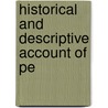Historical And Descriptive Account Of Pe door James Baillie Fraser