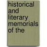 Historical And Literary Memorials Of The door John Heneage Jesse