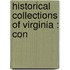 Historical Collections Of Virginia : Con