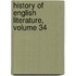 History Of English Literature, Volume 34