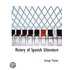 History Of Spanish Lliterature