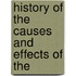 History Of The Causes And Effects Of The