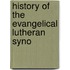 History Of The Evangelical Lutheran Syno