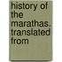 History Of The Marathas. Translated From
