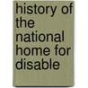 History Of The National Home For Disable door J.C. Gobrecht