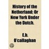 History Of The Netherland; Or New York U