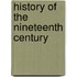 History Of The Nineteenth Century