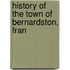 History Of The Town Of Bernardston, Fran