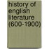 History of English Literature (600-1900)