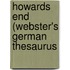 Howards End (Webster's German Thesaurus