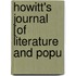 Howitt's Journal [Of Literature And Popu