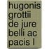 Hugonis Grottii De Jure Belli Ac Pacis L