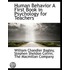 Human Behavior A First Book In Psycholog