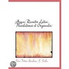 Hymni Recentes Latini. Translationes Et by Silas Tertius Randium