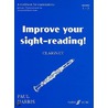 Improve Your Sight-Reading! Clarinet 1-3 by Paul Harris