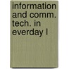 Information and Comm. Tech. in Everday L door Leslie Haddon