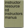 Instructor Resource Cd Instructors Manua door Onbekend