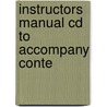 Instructors Manual Cd To Accompany Conte by Unknown