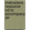 Instructors Resource Cd To Accompany Str door Onbekend