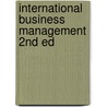 International Business Management 2nd Ed door Onbekend