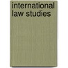 International Law Studies door Onbekend