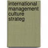 International Management Culture Strateg door Jonathan P. Doh